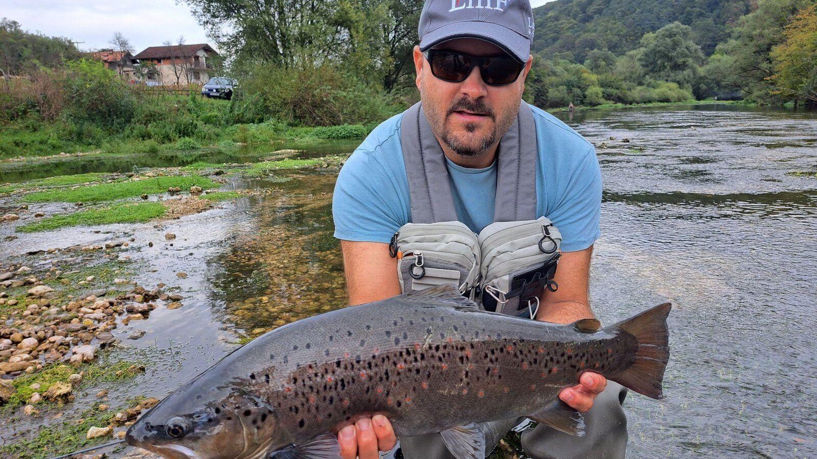Fly fishing in Bosnia – brown trout