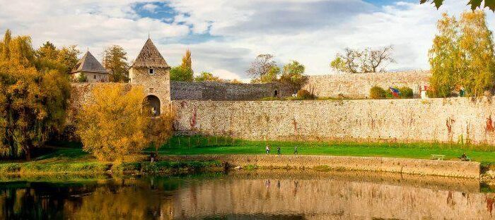 Fly fishing in Bosnia – castle