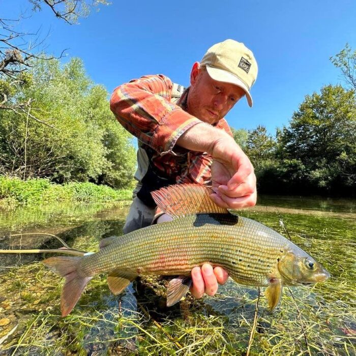 Fly fishing in Bosnia – grayling 3