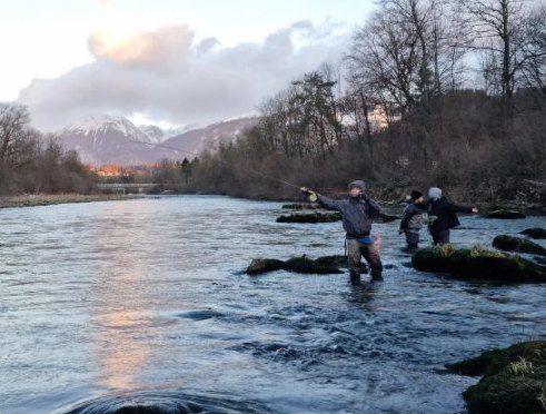 Fly fishing