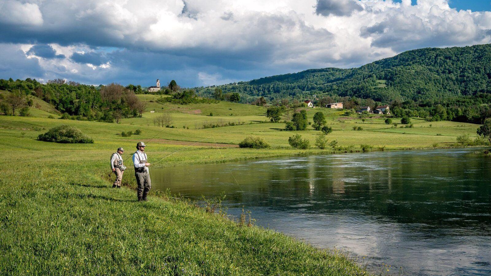 Fly fishing in Bosnia – pliva meadow
