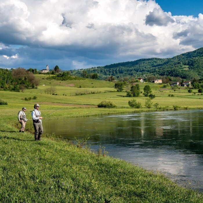 Fly fishing in Bosnia – pliva meadow